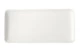 Блюдо прямоугольное Белый декор 32x15 см, фарфор костяной