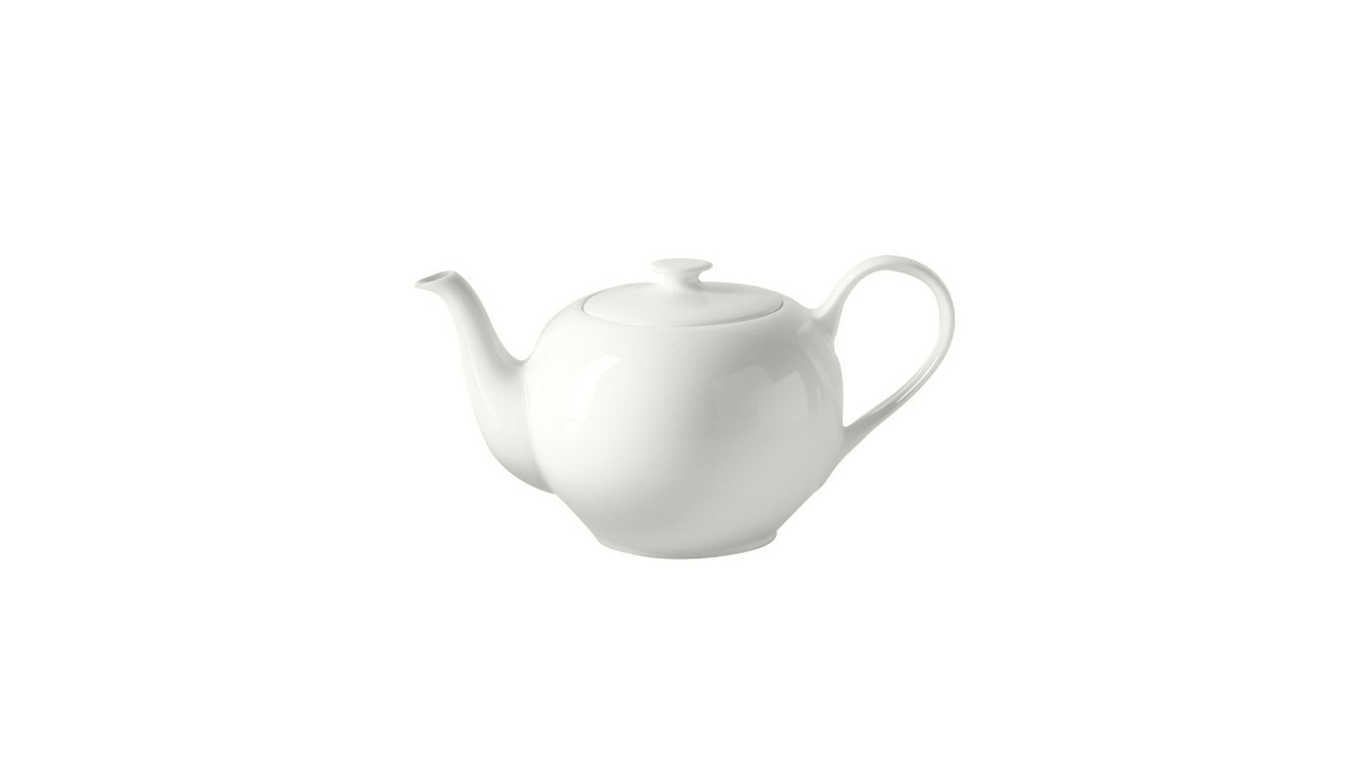 Чайник круглый Dibbern Белый декор,отельный 450 мл