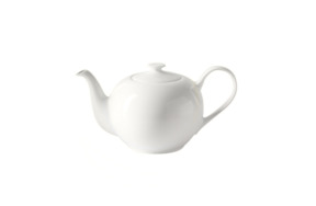 Чайник круглый Dibbern Белый декор 900 мл