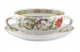 Чашка суповая с блюдцем 300мл "Цветочная фантазия"