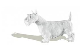 Фигурка Meissen 11,5 см Шотландский терьер, Эрих Ойме, 1938г