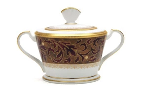 Сахарница Noritake Ксавьер, золотой кант 300 мл