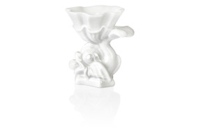 Чашка для яйца Meissen Лебединый сервиз, белый рельеф 7 см
