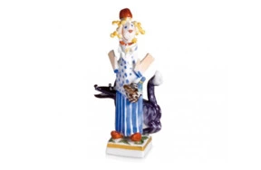 Фигурка Meissen 10 см Красная шапочка и волк, ПШтранг СКАЗКИ