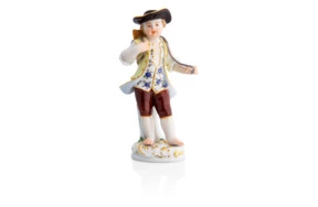 Фигурка Meissen 14 см Мальчик с корзиной за спиной, И-ИКэндлер,1740г, пара к 60313