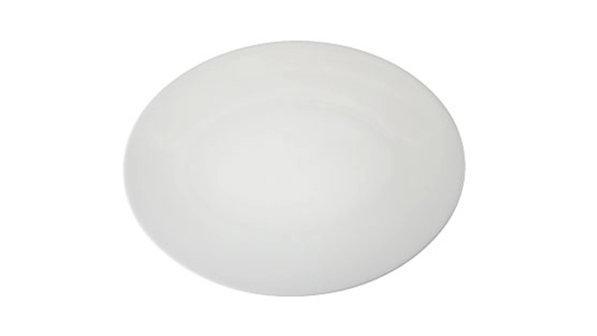 Блюдо овальное Dibbern Белый декор 24 см, фарфор костяной