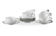 Набор чашек чайных с блюдцами Manufacture De Monaco Браслет, 6 шт