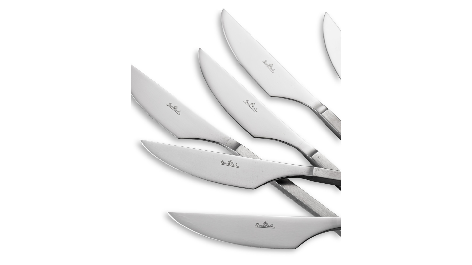 Набор ножей обеденных Rosenthal Диалог Матт 23 см, 6 шт