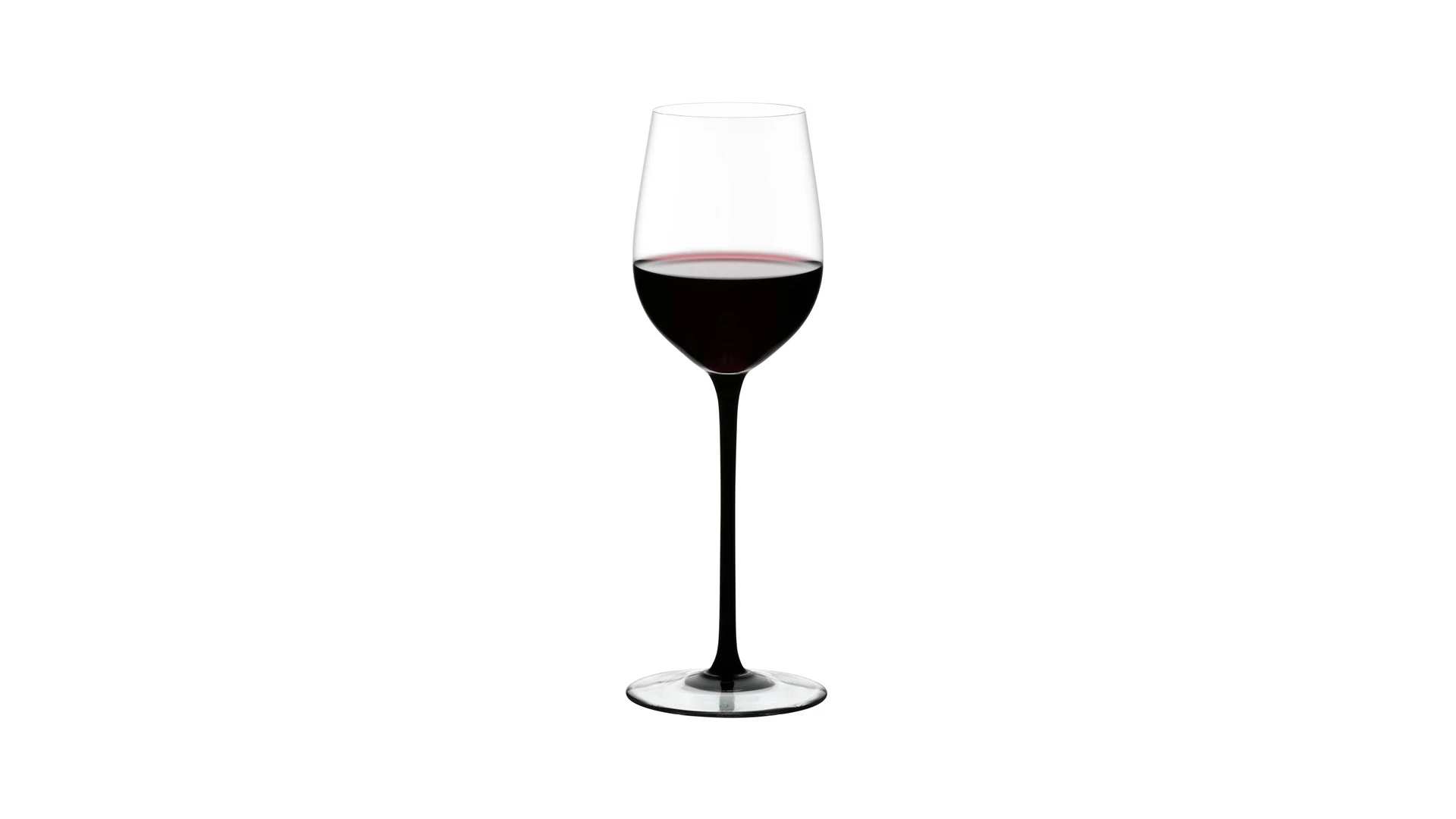 Бокал для красного вина Riedel Sommeliers Black Tie Bordeaux 350мл, ручная работа, стекло хрустально