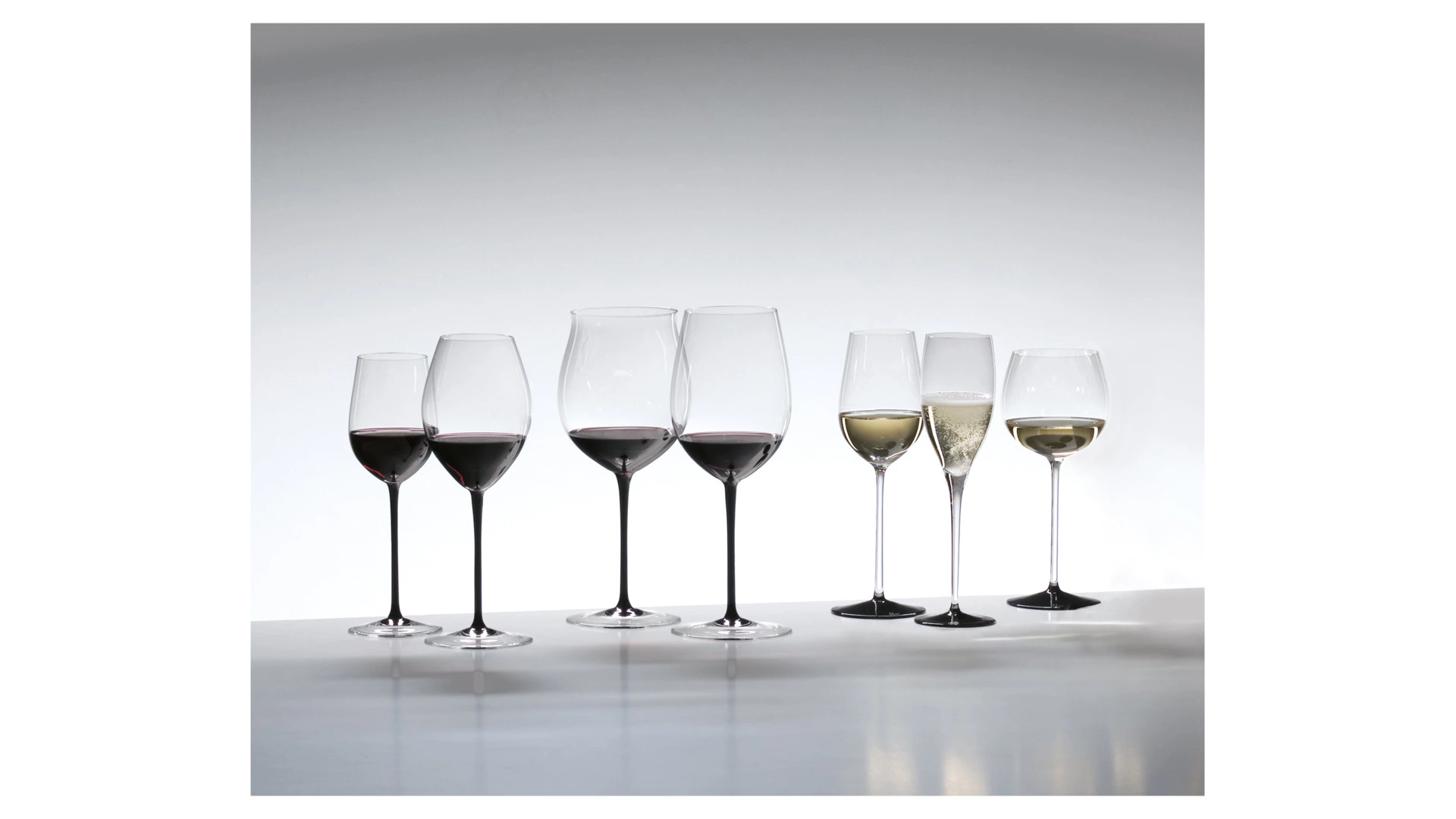 Бокал для красного вина Riedel Sommeliers Black Tie Bordeaux 350мл, ручная работа, стекло хрустально