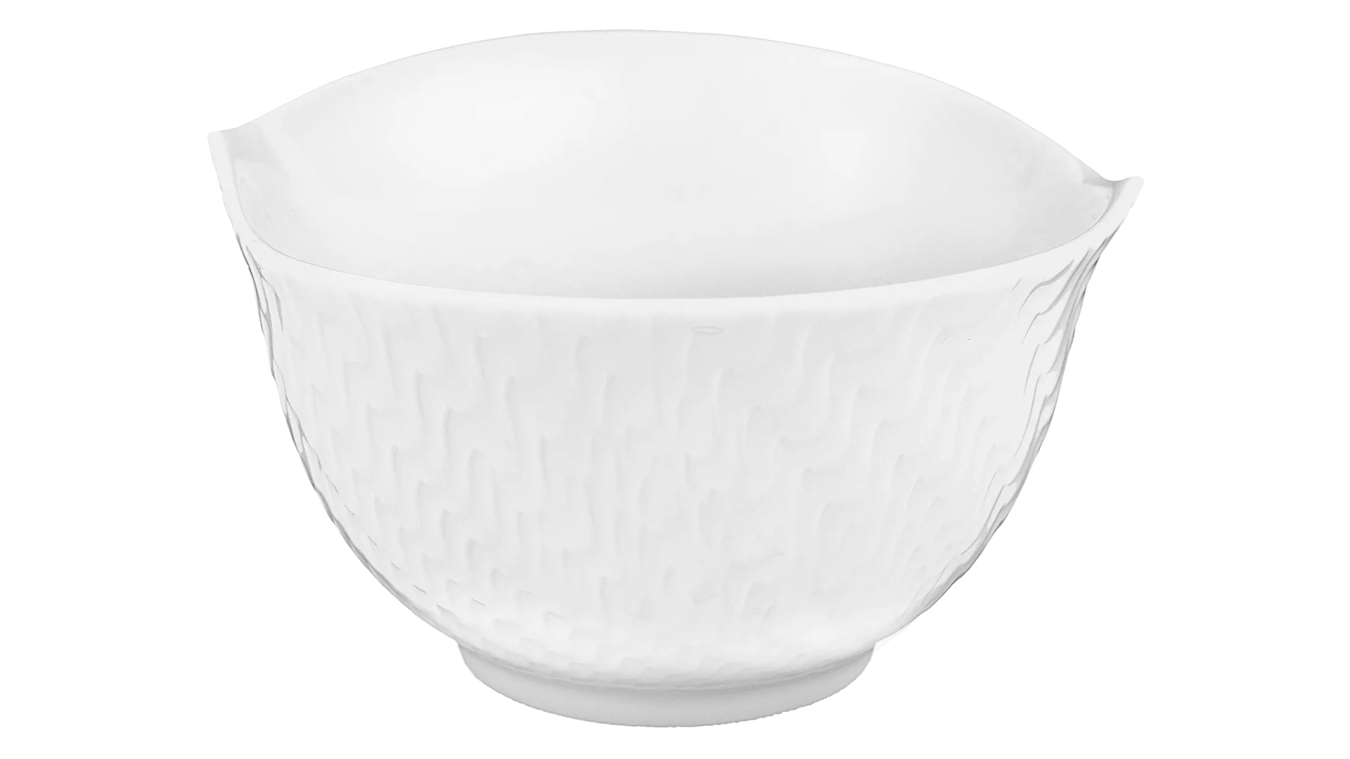 Чашка Meissen Игра волн, рельеф, 4,9 см, белый