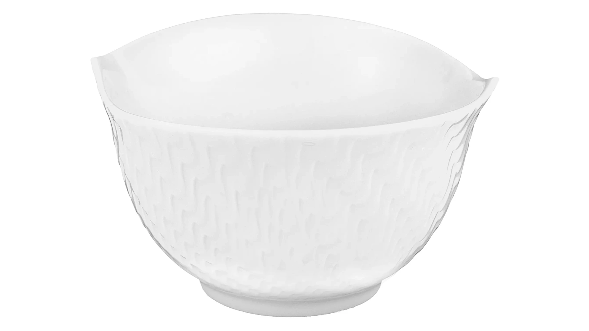 Чашка Meissen Игра волн, рельеф, 4,9 см, белый