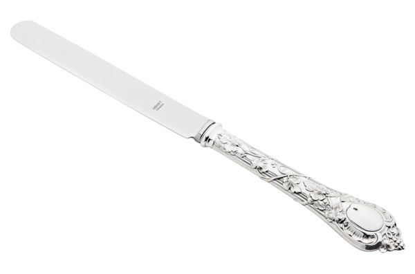 Нож столовый Odiot Демидофф 26,4 см, серебро 925