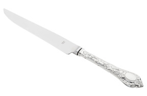 Нож разделочный Odiot Демидофф 31,5 см, серебро 925
