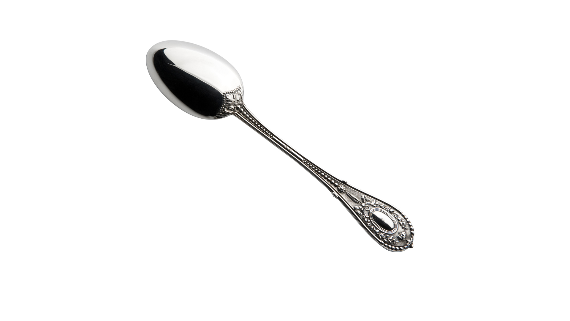 Ложка десертная Odiot Компьень 19,7 см, серебро 925