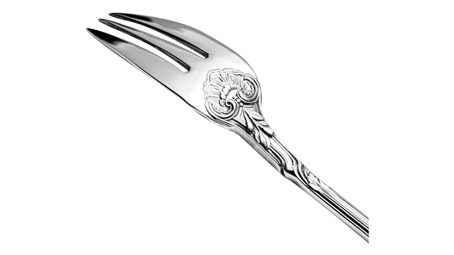 Вилка для пирожных Odiot Мессоне 14,8 см, серебро 925