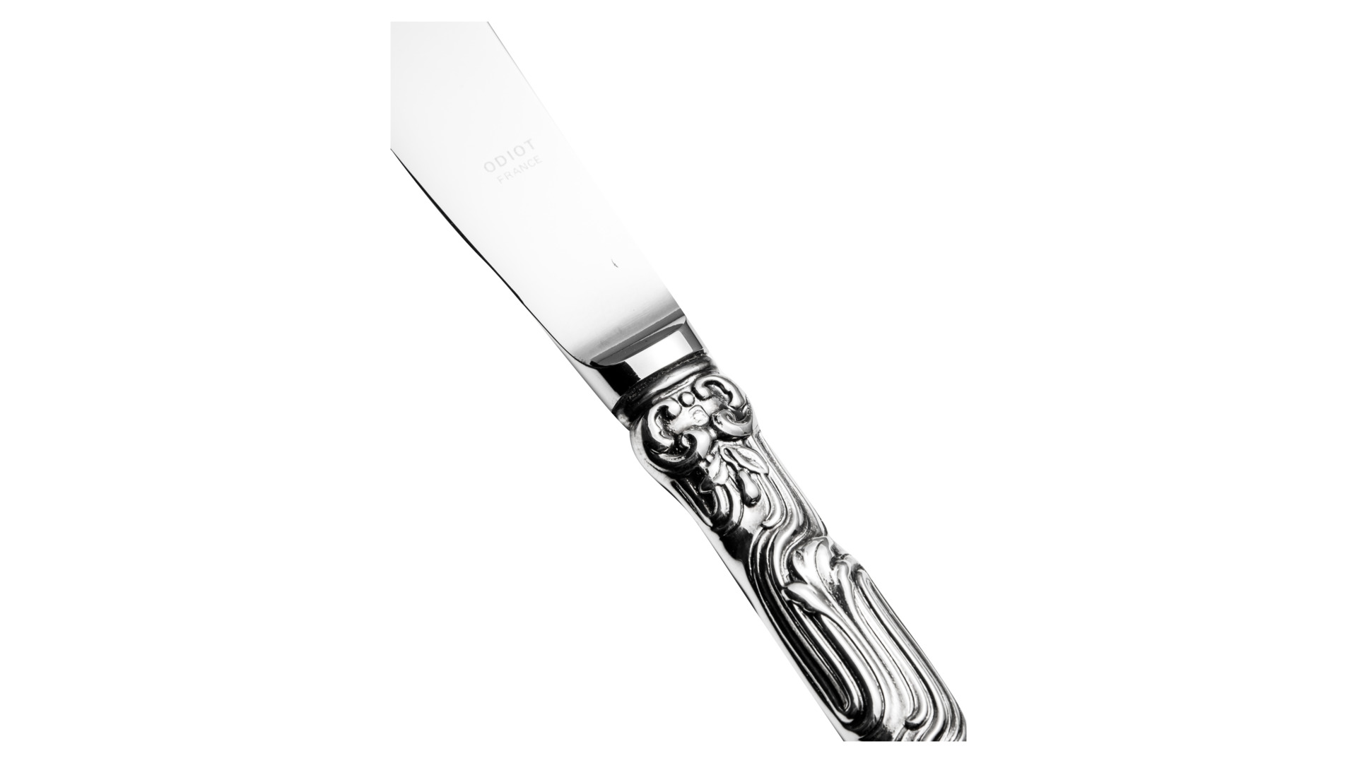 Нож для масла Odiot "Мессоне" 16,9см (серебро 925/лезв.стальн.)