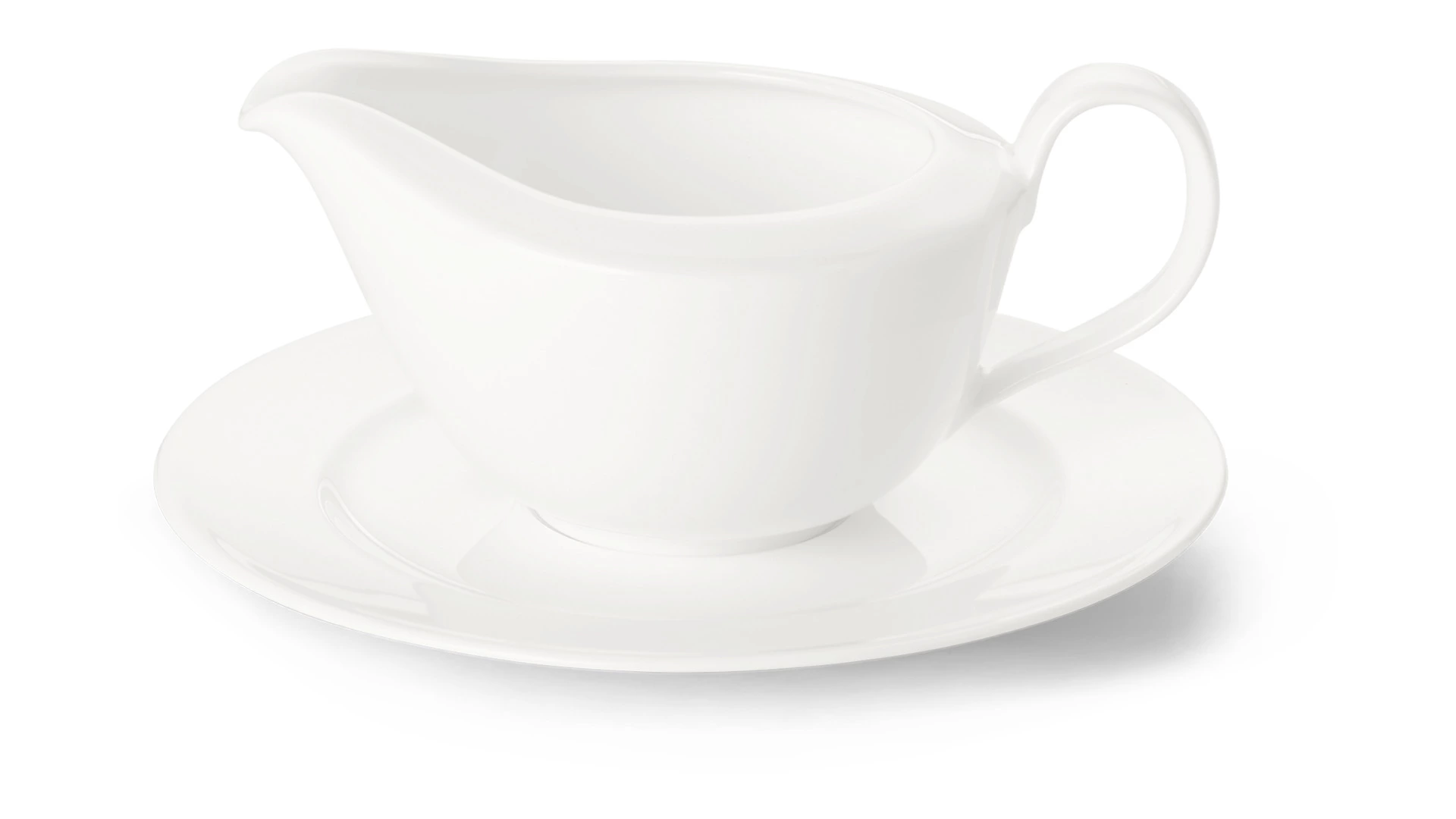 Соусник Dibbern Белый декор  480 мл, фарфор костяной