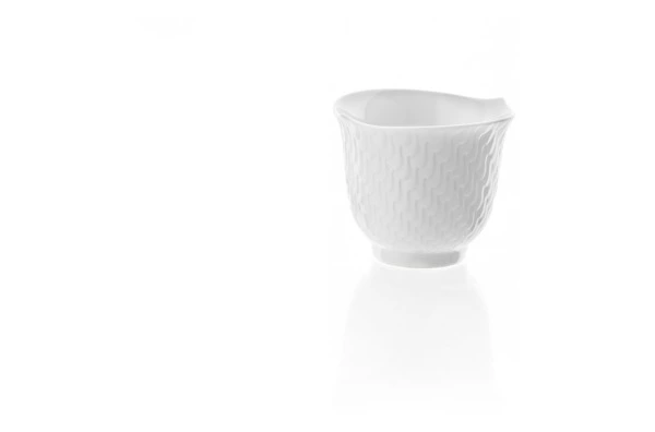 Стакан Meissen 6 см Игра волн, рельеф, белый