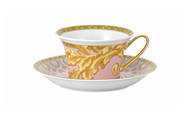 Чашка чайная с блюдцем Rosenthal Versace Византийские мечты 220мл, фарфор