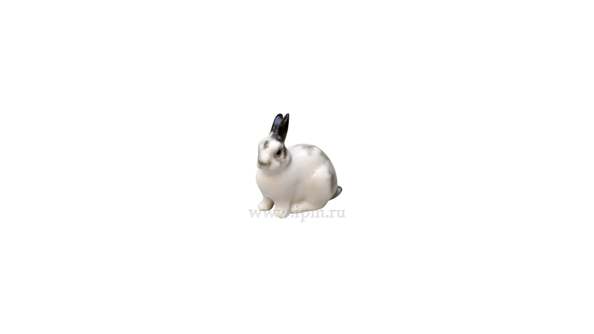 Скульптура ИФЗ Кролик Крош 6,2 см, фарфор твердый