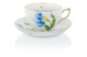 Чашка чайная с блюдцем Herend 250 мл Китти, синяя