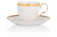 Чашка кофейная с блюдцем Noritake Рочель Золотой кант 90 мл