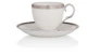 Чашка кофейная с блюдцем Noritake Рочель Платиновый кант 90 мл