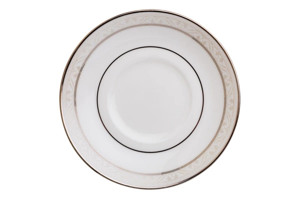 Чашка кофейная с блюдцем Noritake Монтвейл Платиновый кант 90 мл