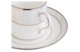 Чашка кофейная с блюдцем Noritake Монтвейл Платиновый кант 90 мл