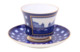 Чашка чайная с блюдцем ИФЗ Старо-Калинкин мост. Банкетная 220 мл, фарфор твердый