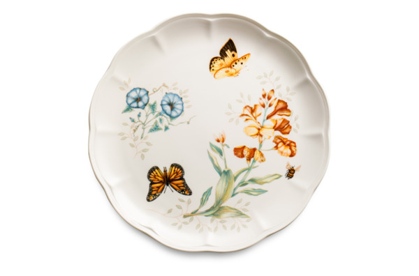 Тарелка обеденная Lenox Бабочки на лугуБабочка-Монарх 27,5 см