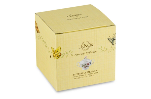 Сахарница Lenox Бабочки на лугу 11,5 см
