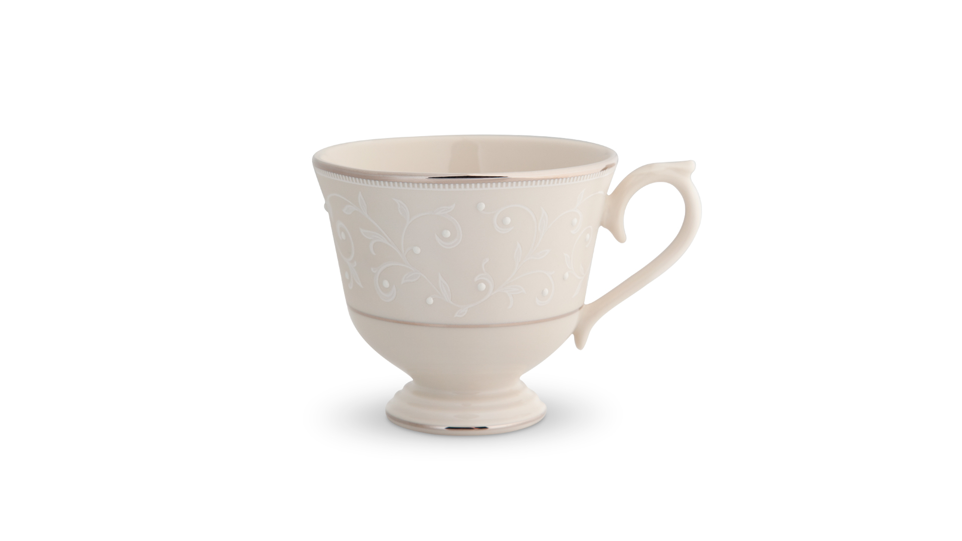 Чашка чайно-кофейная Lenox Чистый жемчуг 180 мл