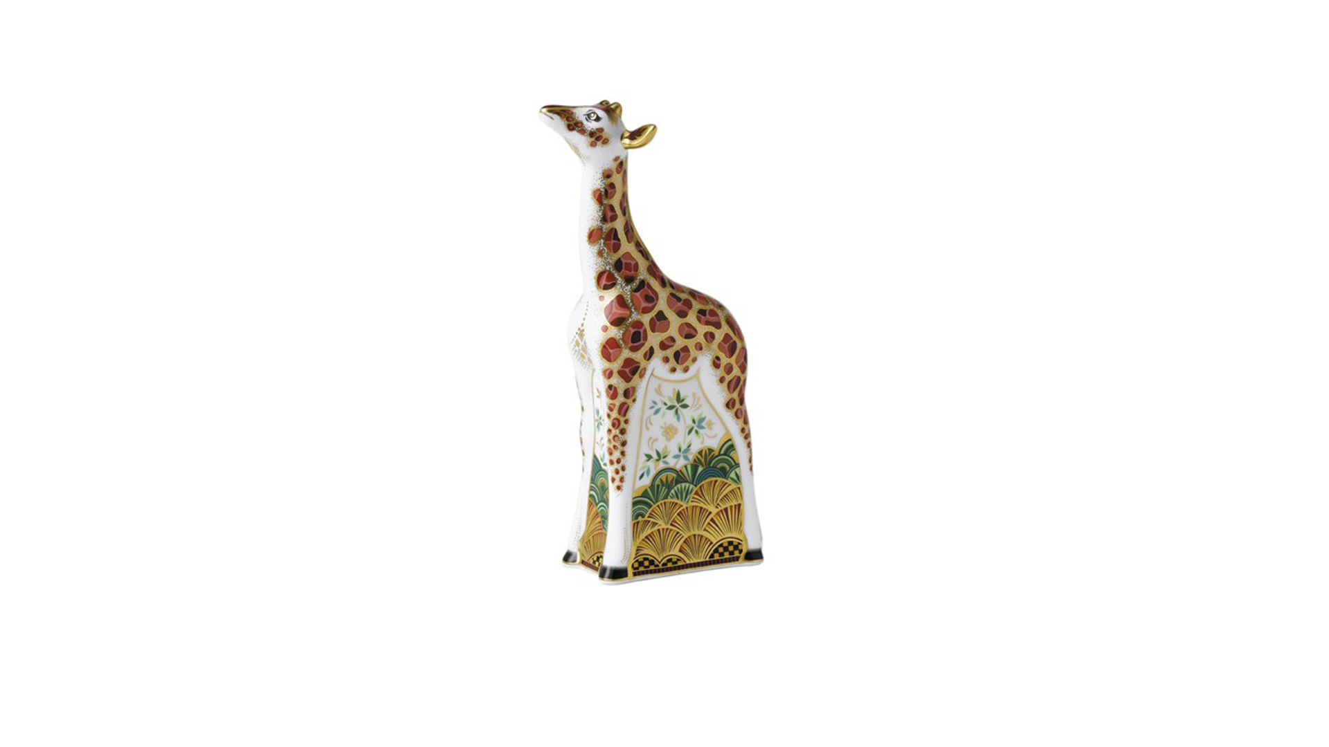 Пресс-папье Royal Crown Derby Детеныш жирафа 19,5 см