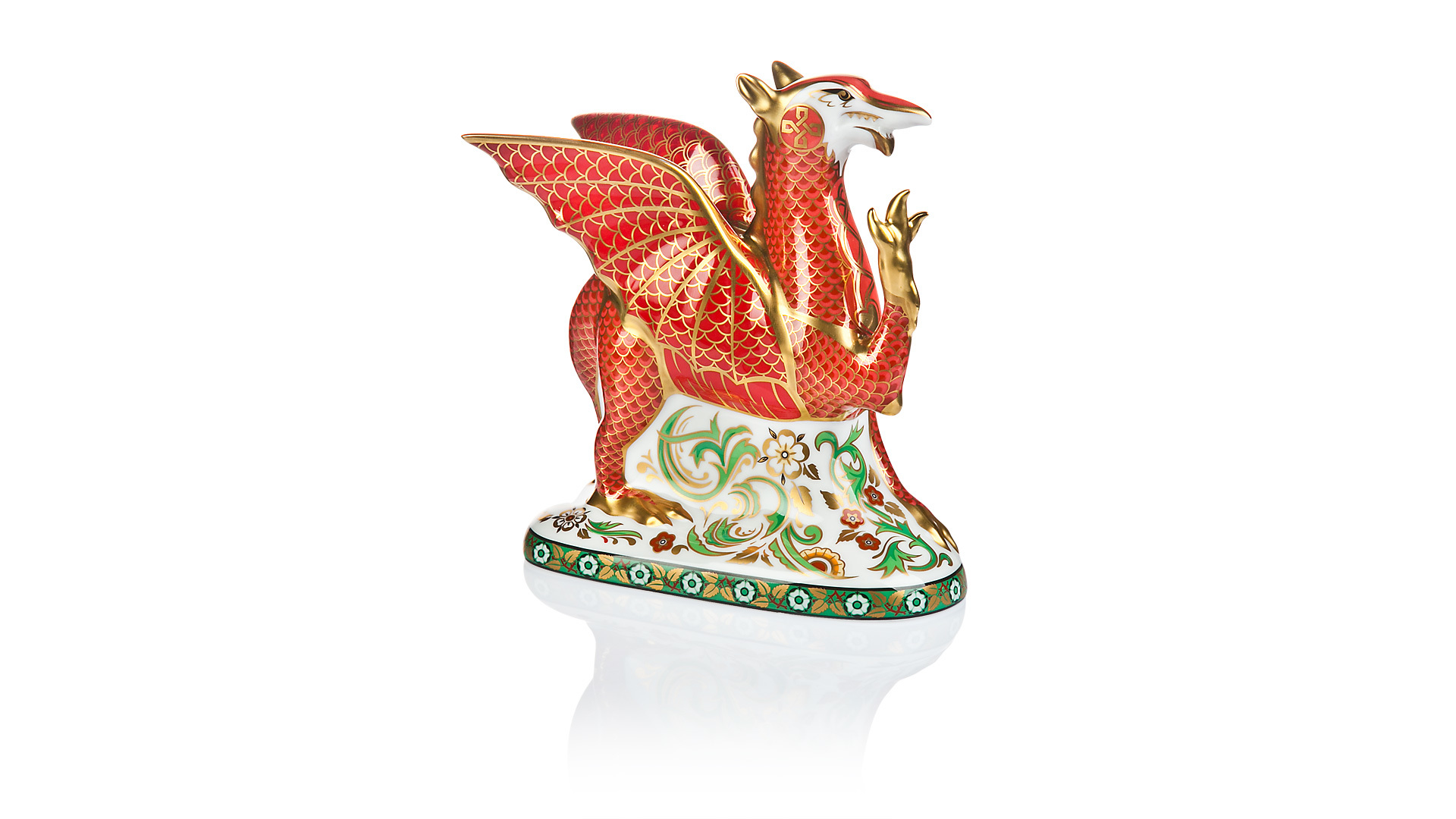 Пресс-папье Royal Crown Derby Валлийский дракон 15,5см(лим.950 экз)