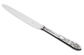 Нож столовый Odiot Наполеон 25,5 см, серебро 925
