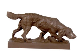Фигурка Meissen 8,5см Немецкий пойнтер (Отто Ярл, 1904г.)