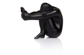 Фигурка Lalique Nu Tentation, хрусталь, черный