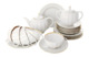 Сервиз чайный ИФЗ "Белоснежка" на 6 персон 20 предметов, ф.Тюльпан, фарфор