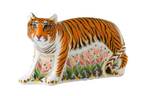 Пресс-папье Royal Crown Derby Суматранский тигр 20см