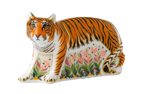 Пресс-папье Royal Crown Derby Суматранский тигр 20см