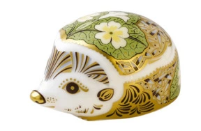 Пресс-папье Royal Crown Derby Еж с примулой 6,5см