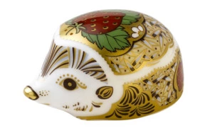 Пресс-папье Royal Crown Derby Еж с клубникой 6,5см