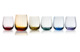 Набор из 6 стаканов для виски Moser Оптик 360 мл, 6 цветов