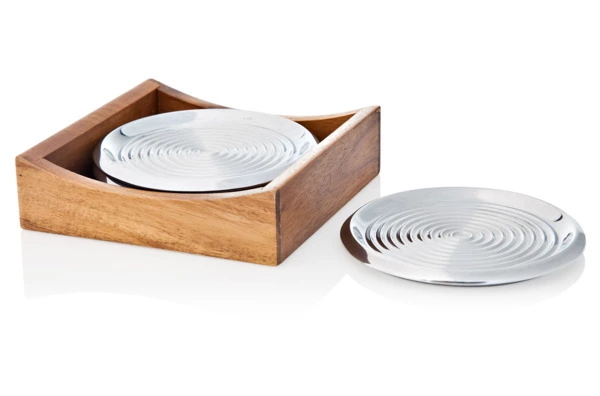 Набор подставок Dansk by Lenox "Фьорды" 11,5см, 4шт