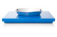 Чаша с подставкой 25 см Schiavon Дизайн-микс,  Берлино, синий лак