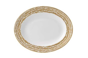 Блюдо овальное Royal Crown Derby Рюши 33см
