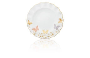 Тарелка обеденная Royal Crown Derby Королевская бабочка27см(цветная)