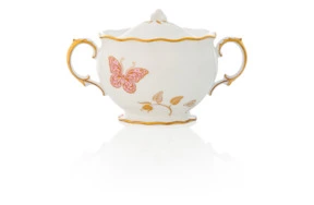 Сахарница Royal Crown Derby Королевская бабочка 290мл (цветная)